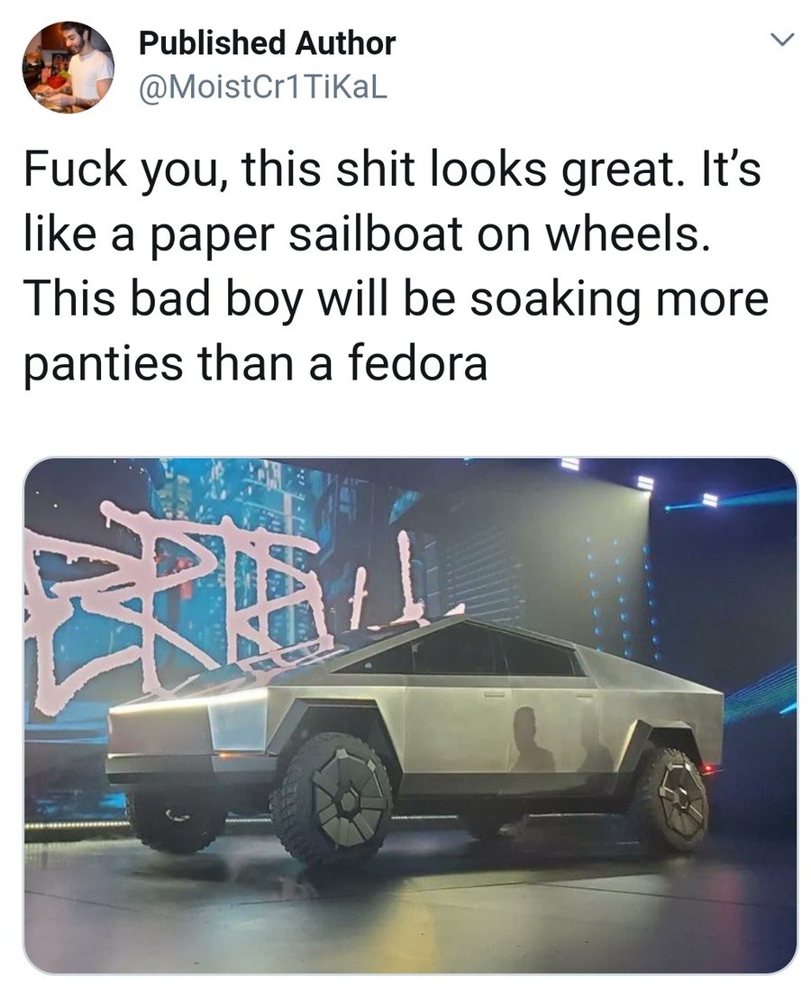 Cr1tikal Thoughts On Teslas Cybertruck