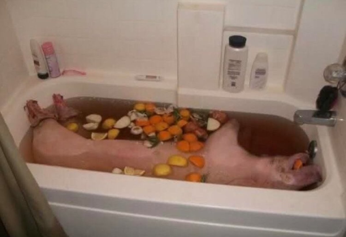 cursed bathtub.