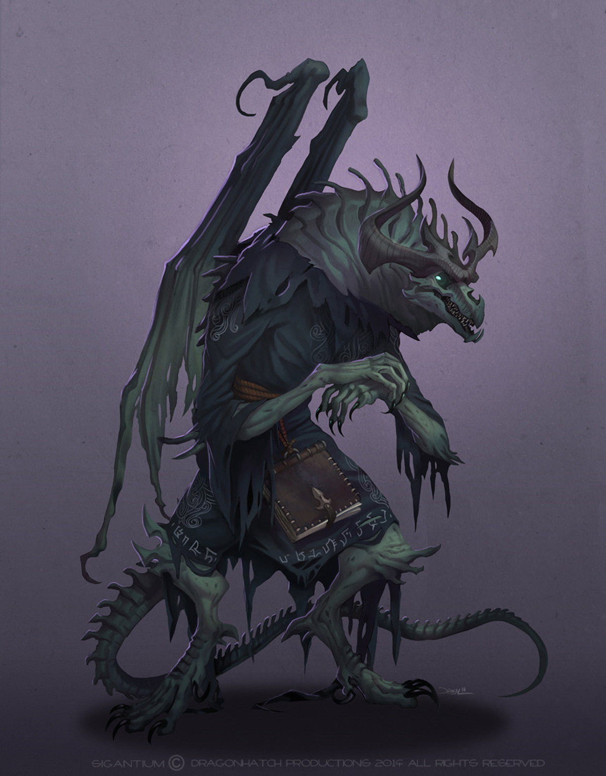 D&D Character Art Dump: Dragonborn and other Reptile People.