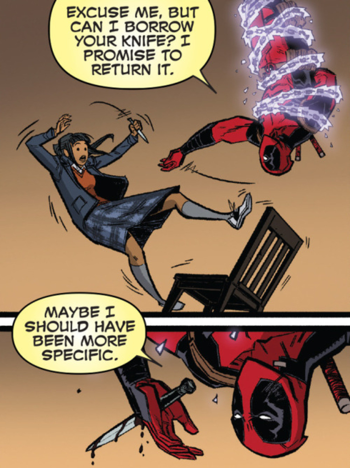 Deadpool-Spider Man Bromance