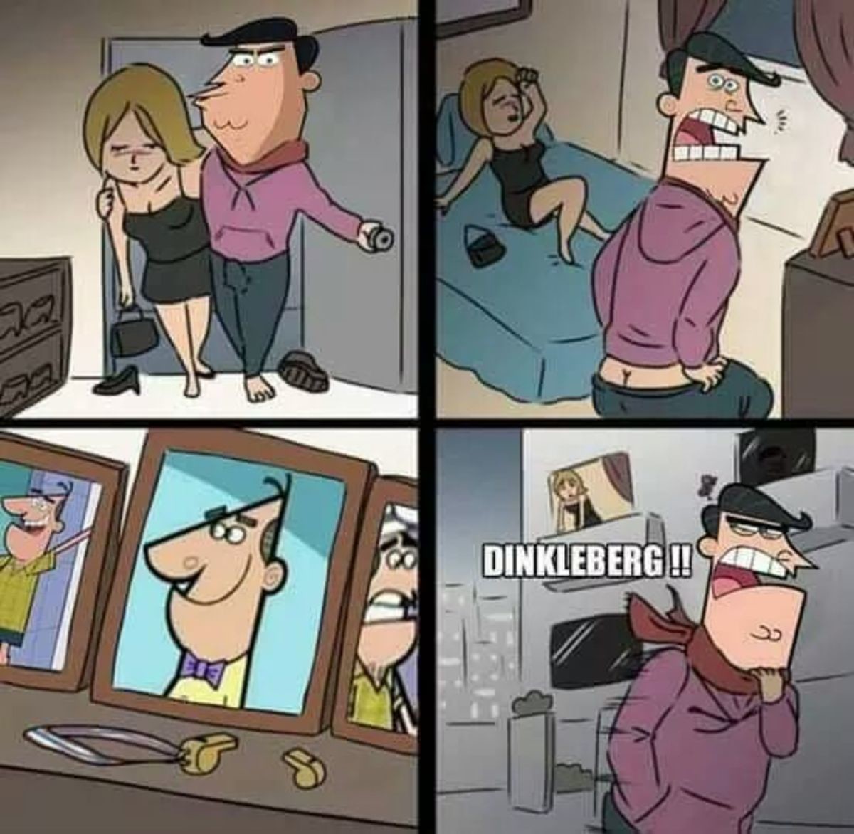 Originales Dinkleberg Meme