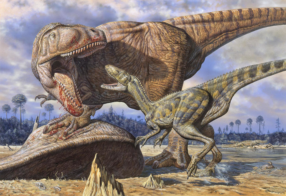 Гигантозавр арт