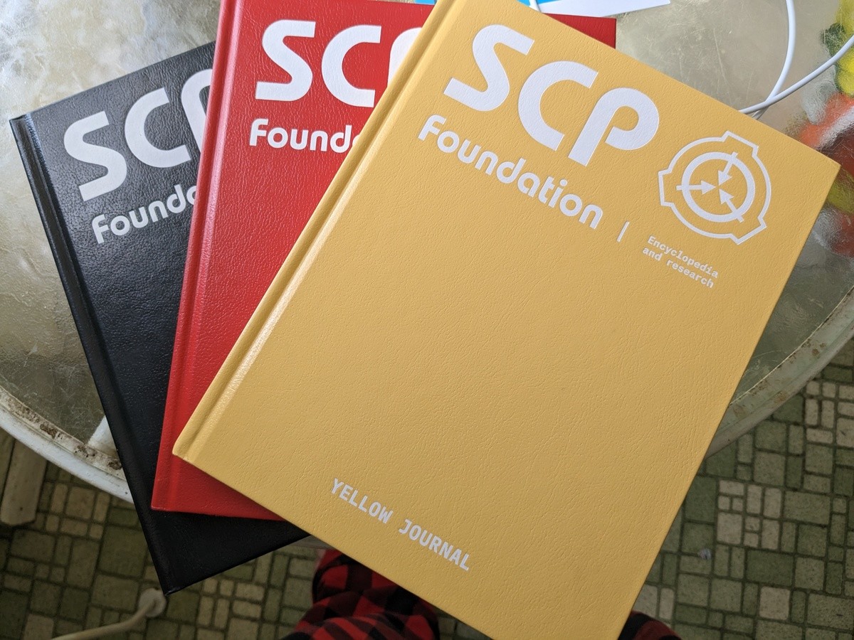 SCP Foundation Artbook | Yellow Journal