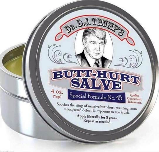 Dr+trumps+butthurt+salve+and+cream+for+t