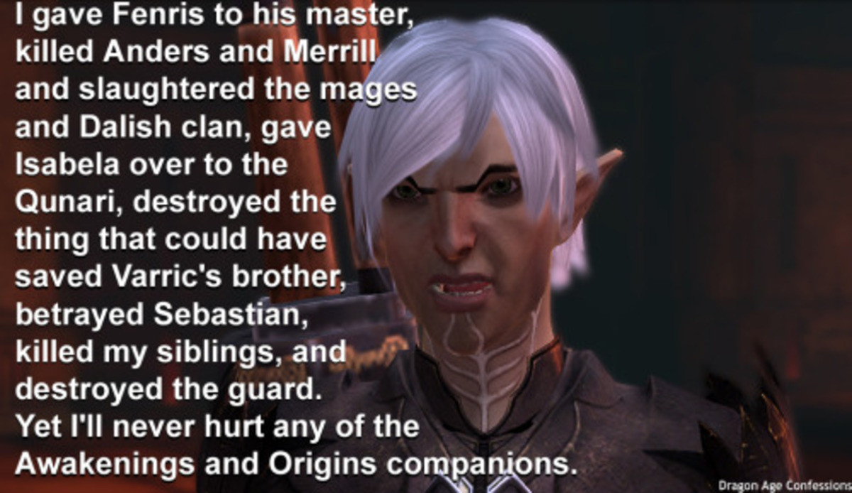 Dragon Age Confessions — CONFESSION: Anvil of the Void is tough