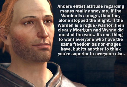 Dragon Age Confessions — CONFESSION: Anvil of the Void is tough