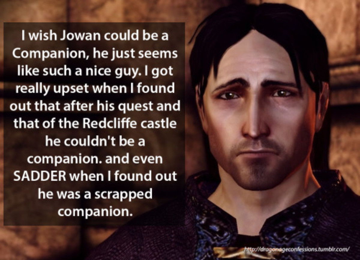 Dragon Age Confessions — Confession: Whenever I replay DAO I like to