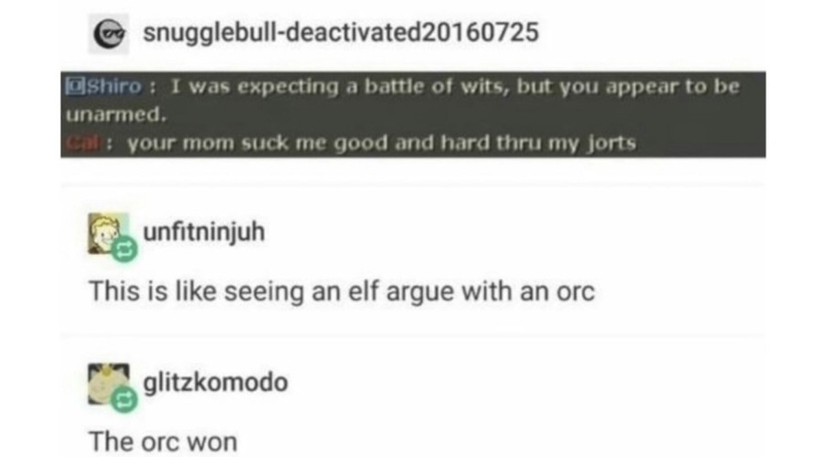 Elf and Orc