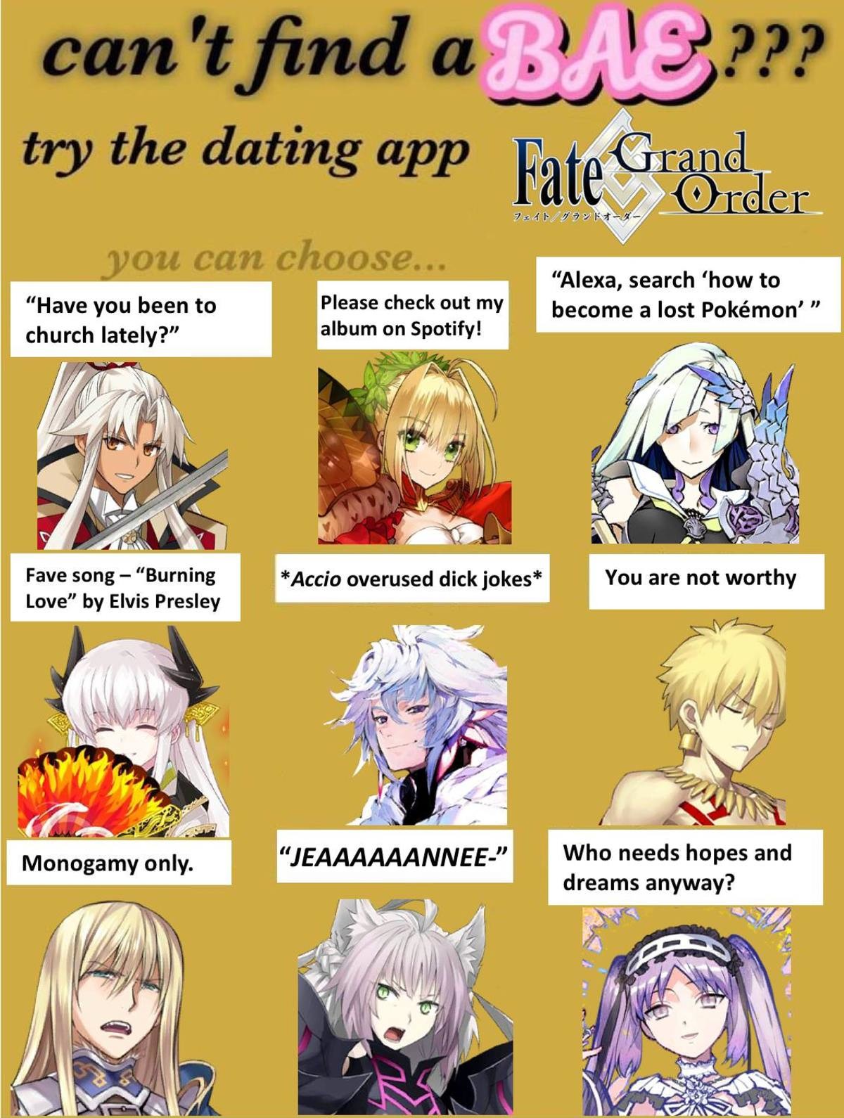 This fate dating app