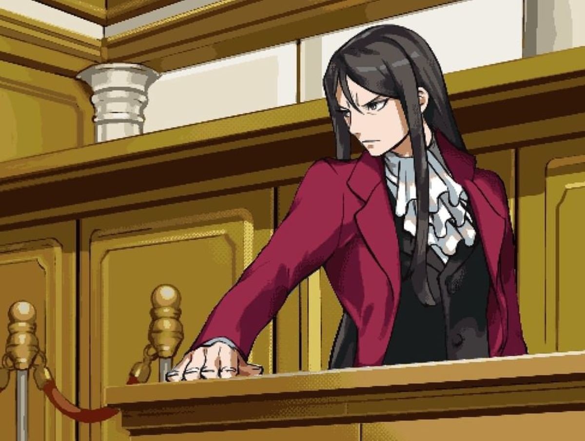 Attorney phoenix wright. Ace attorney Феникс Райт. Мицуруги Рейджи. Феникс Райт первоклассный адвокат.