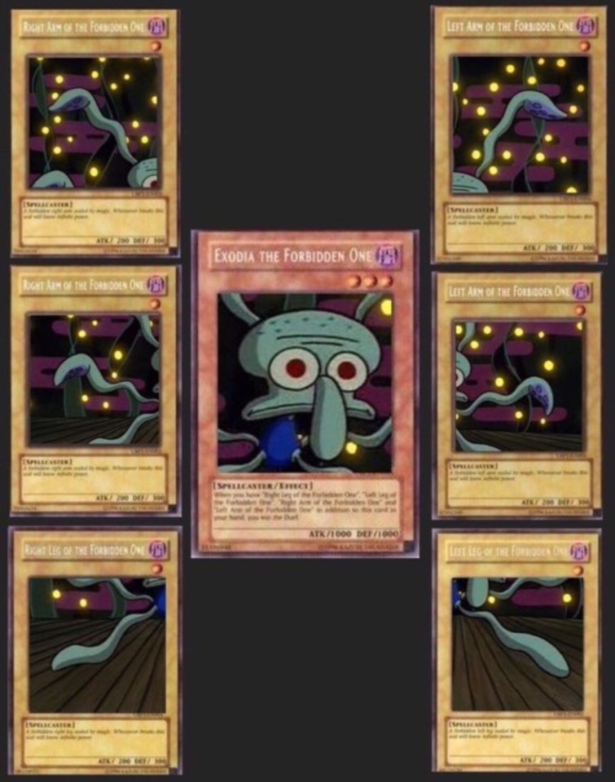 Exodia obliterate meme