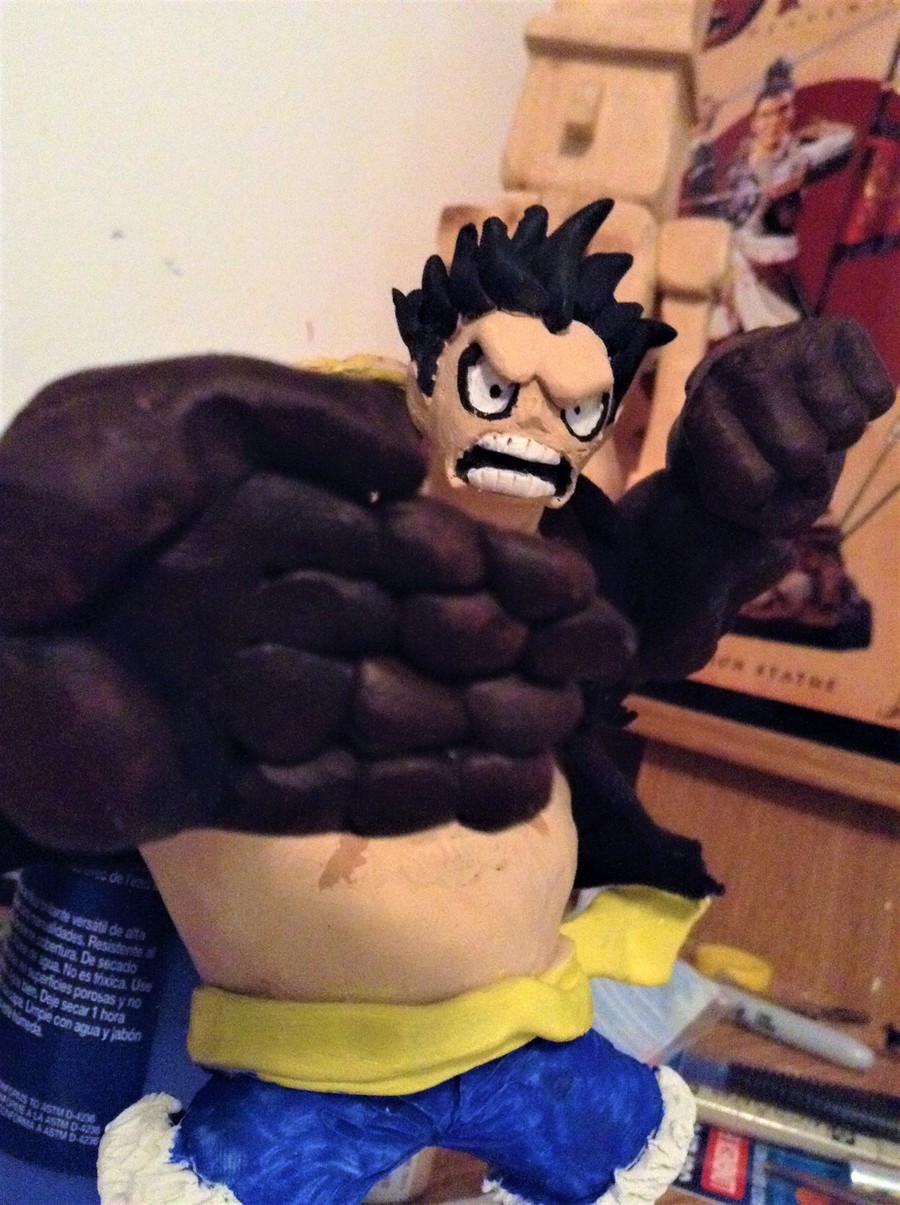 luffy gear 4th statue