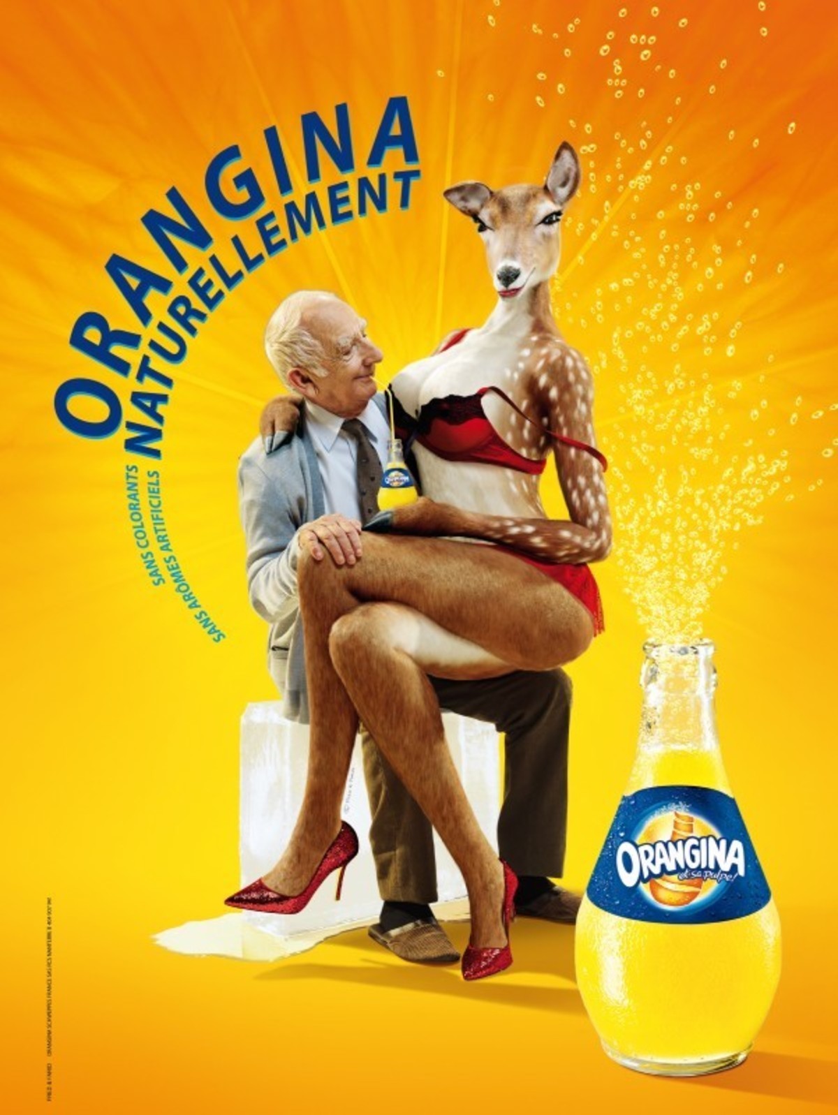 Orangina animal ads