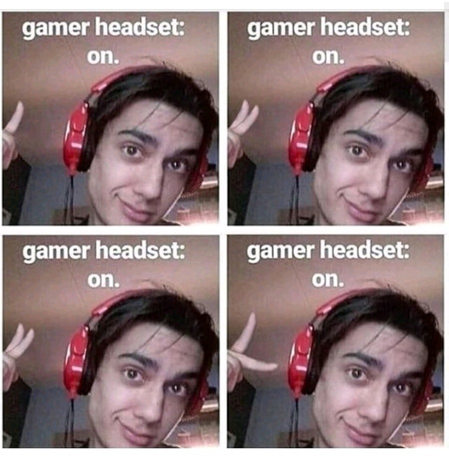 oh no i dropped my gamer headset
