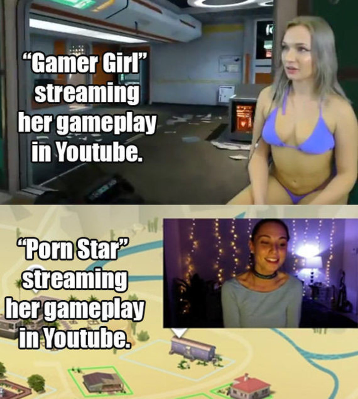 Gamer girl wants dick before she plays