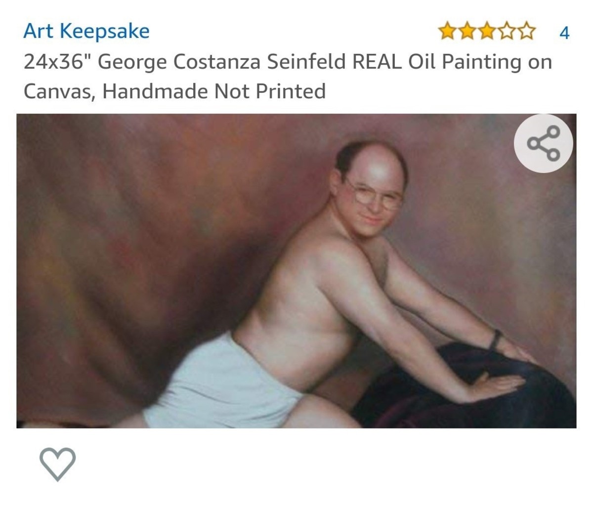 George Costanza painting fail.