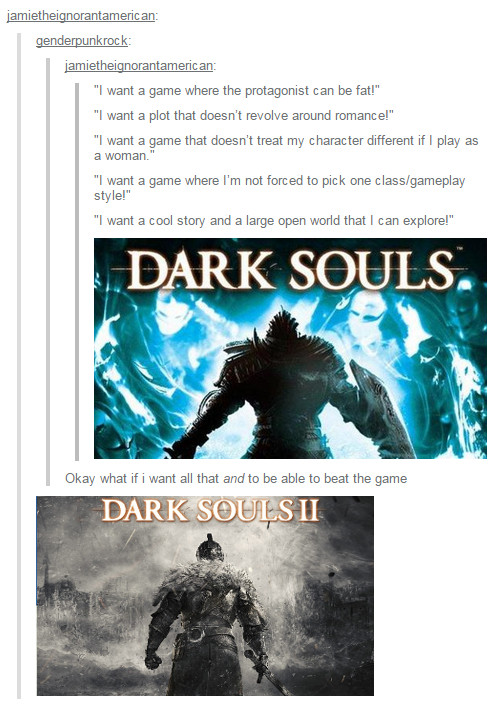 Gwyn Git Gud, Dark Souls