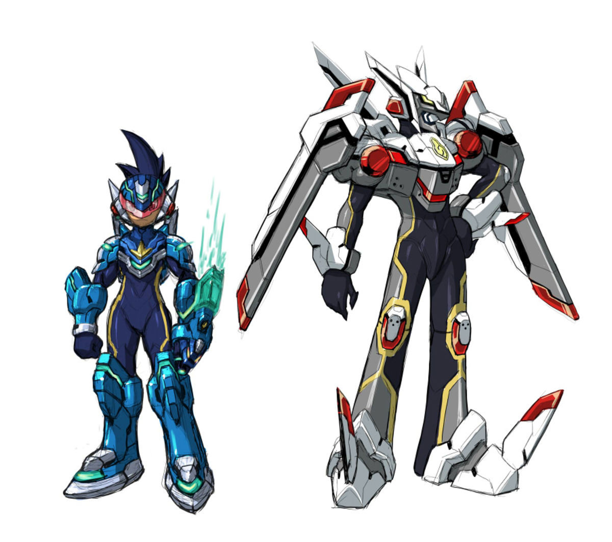 megaman x gundam