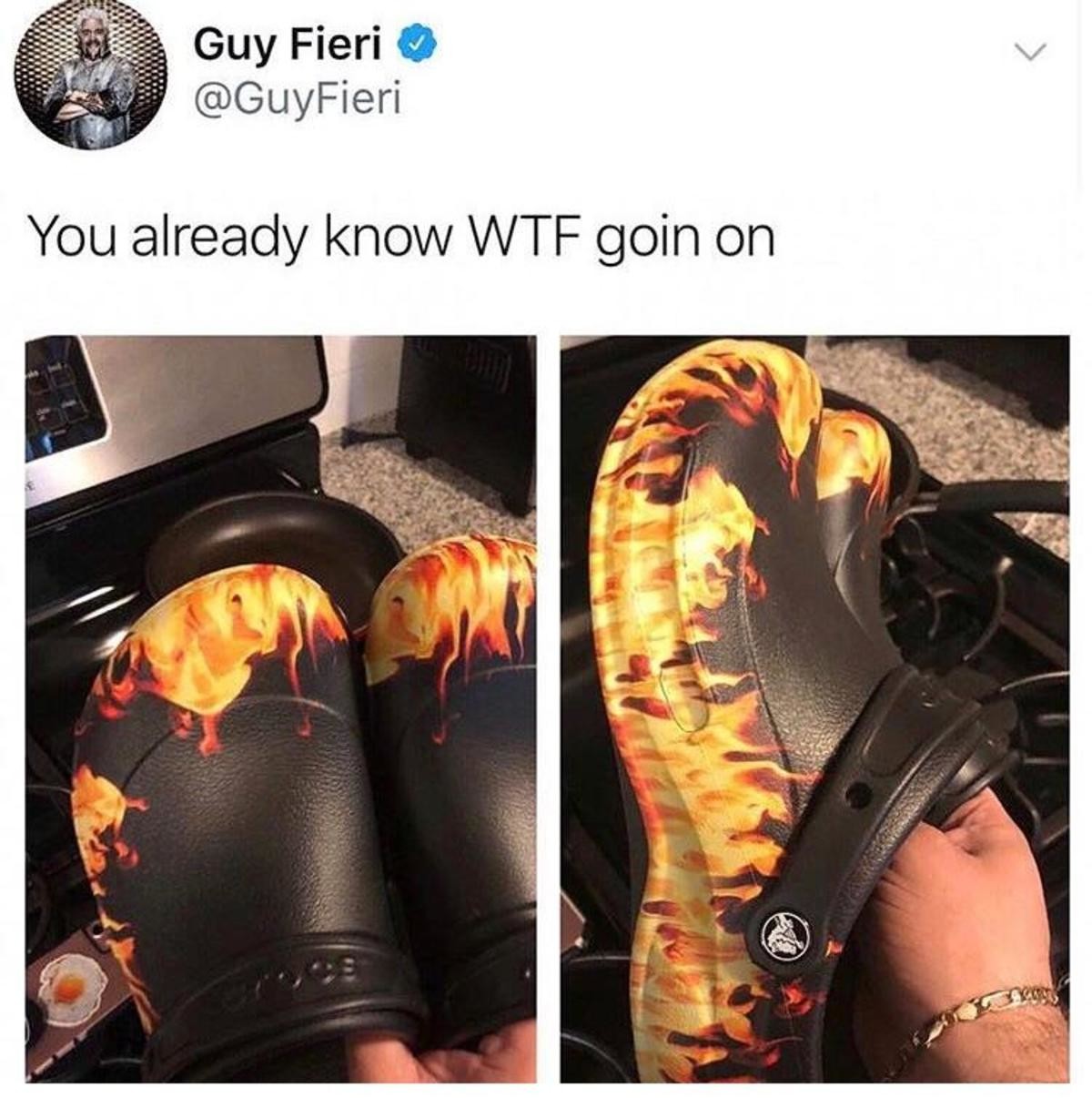 guy fieri crocs