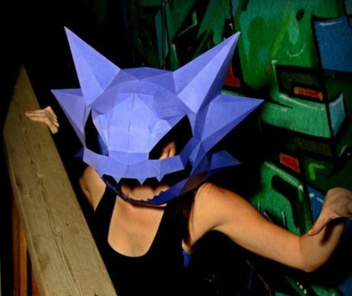 Haunter Papercraft Mask