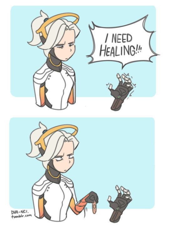 GG, WP. Healer diff! : r/Overwatch_Memes