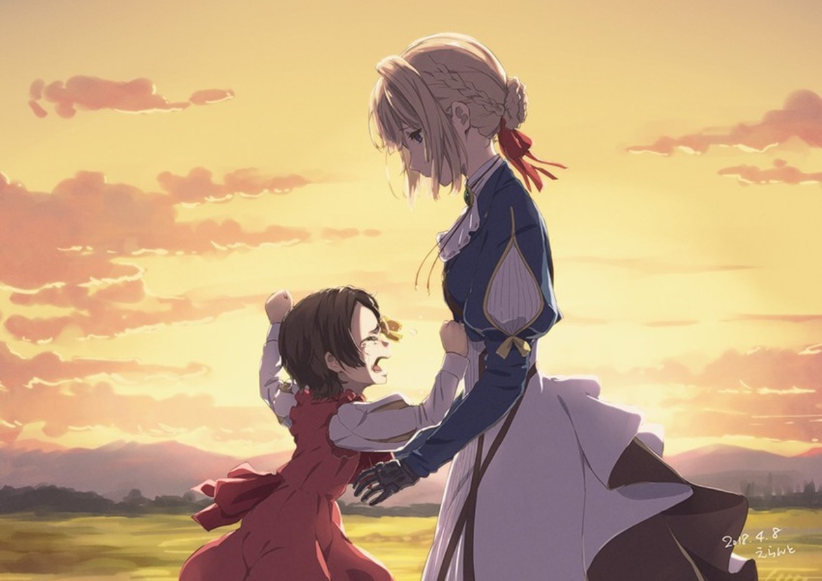Hey Fj You Should Watch Violet Evergarden Violet is my favorite character and she was trying to find what does. hey fj you should watch violet evergarden