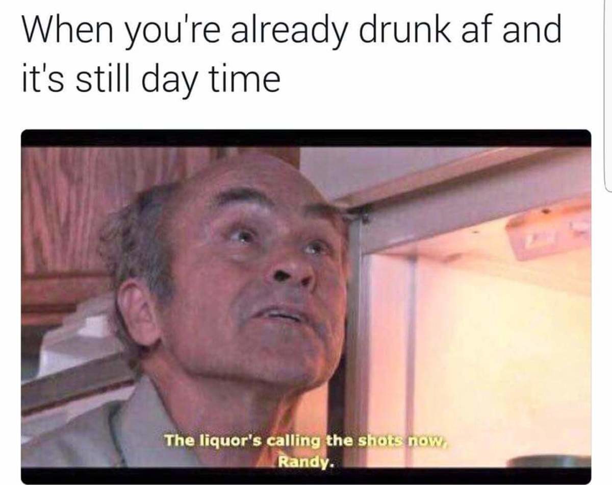 I drink already