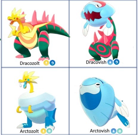 New Fossil Pokémon’s Dex and types revealed. : r/pokemon