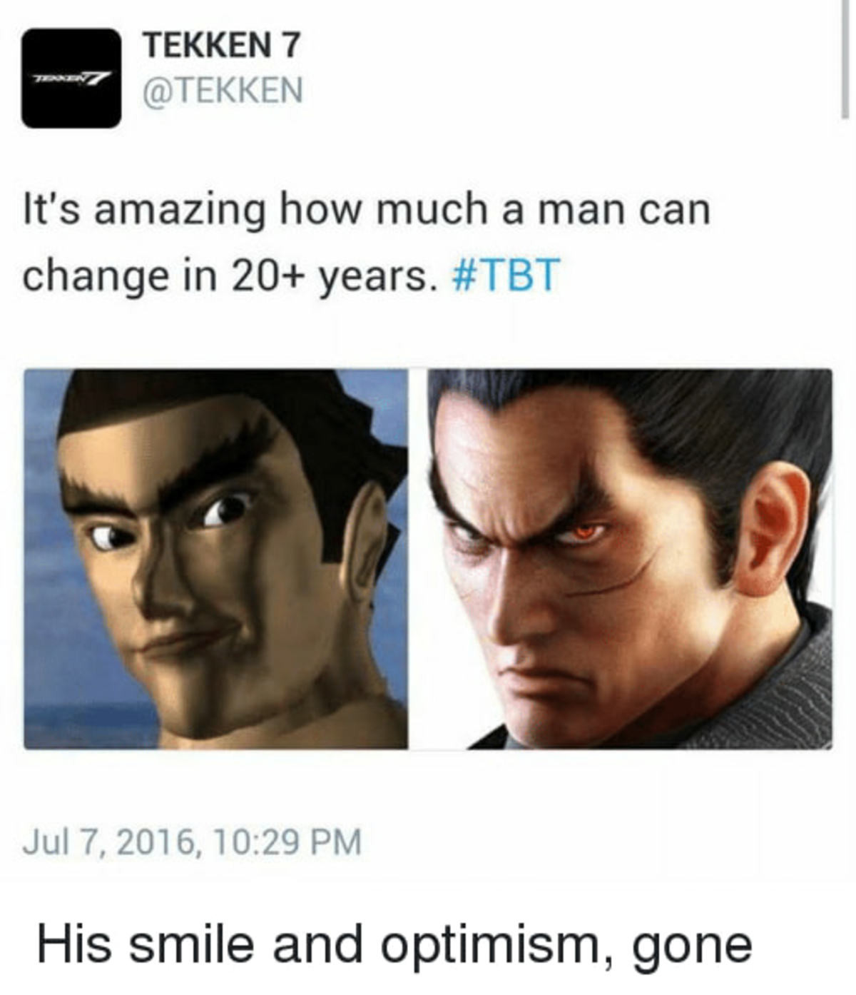 Kazuya mishima meme