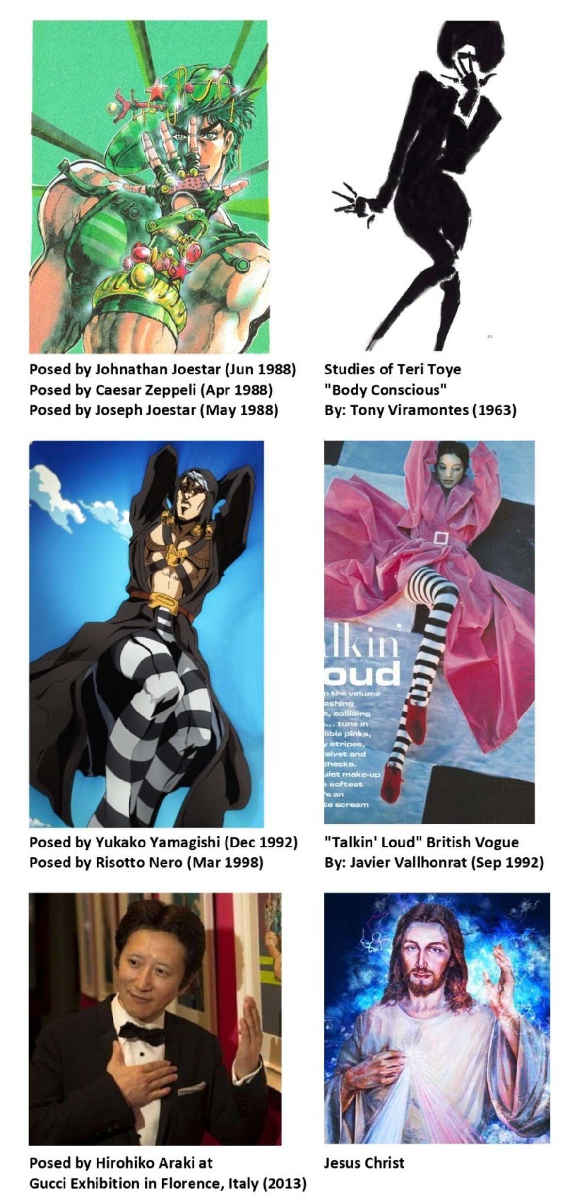 Jojo poses