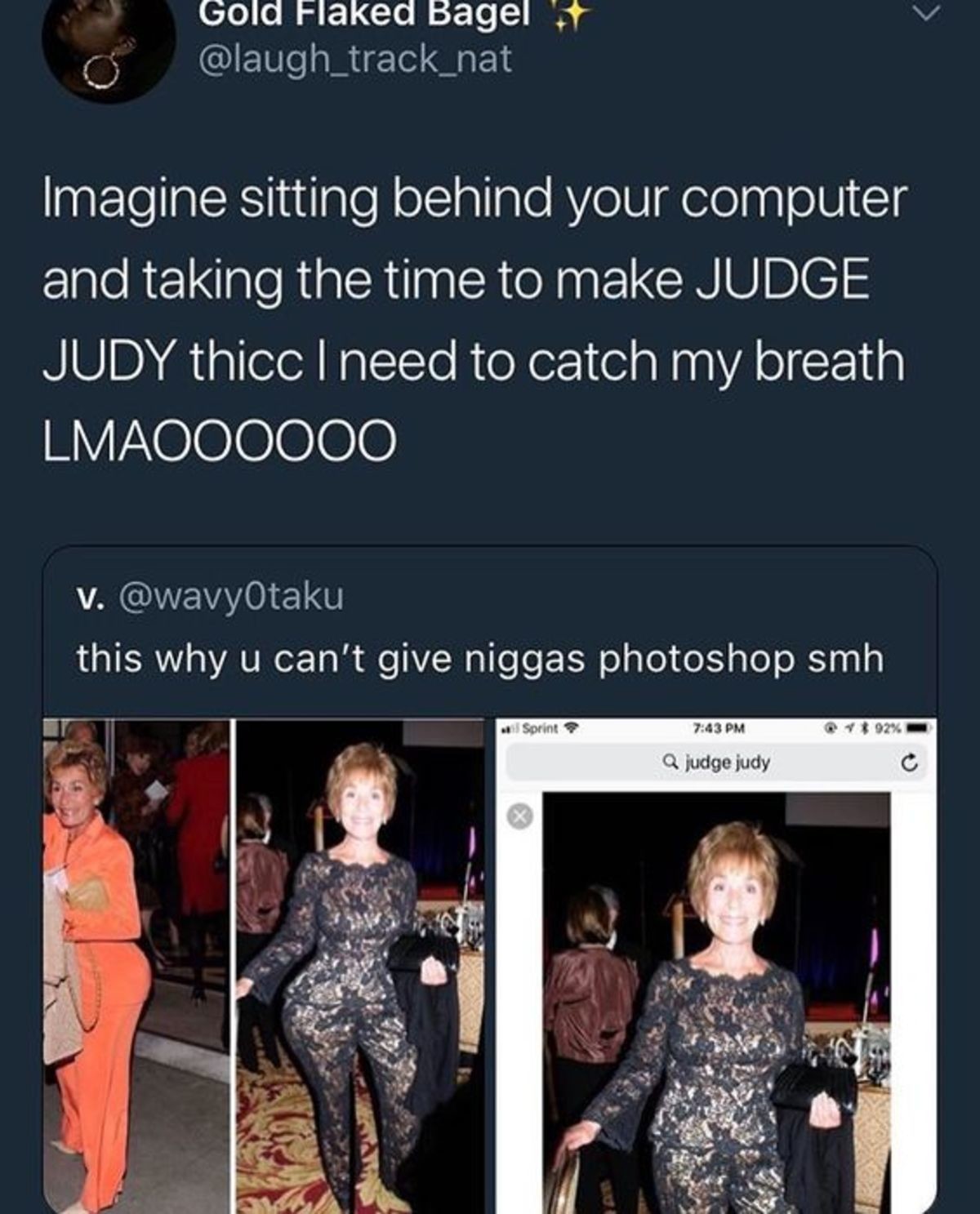 Judge Judy is thicc