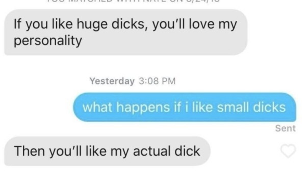 Small dick video chat