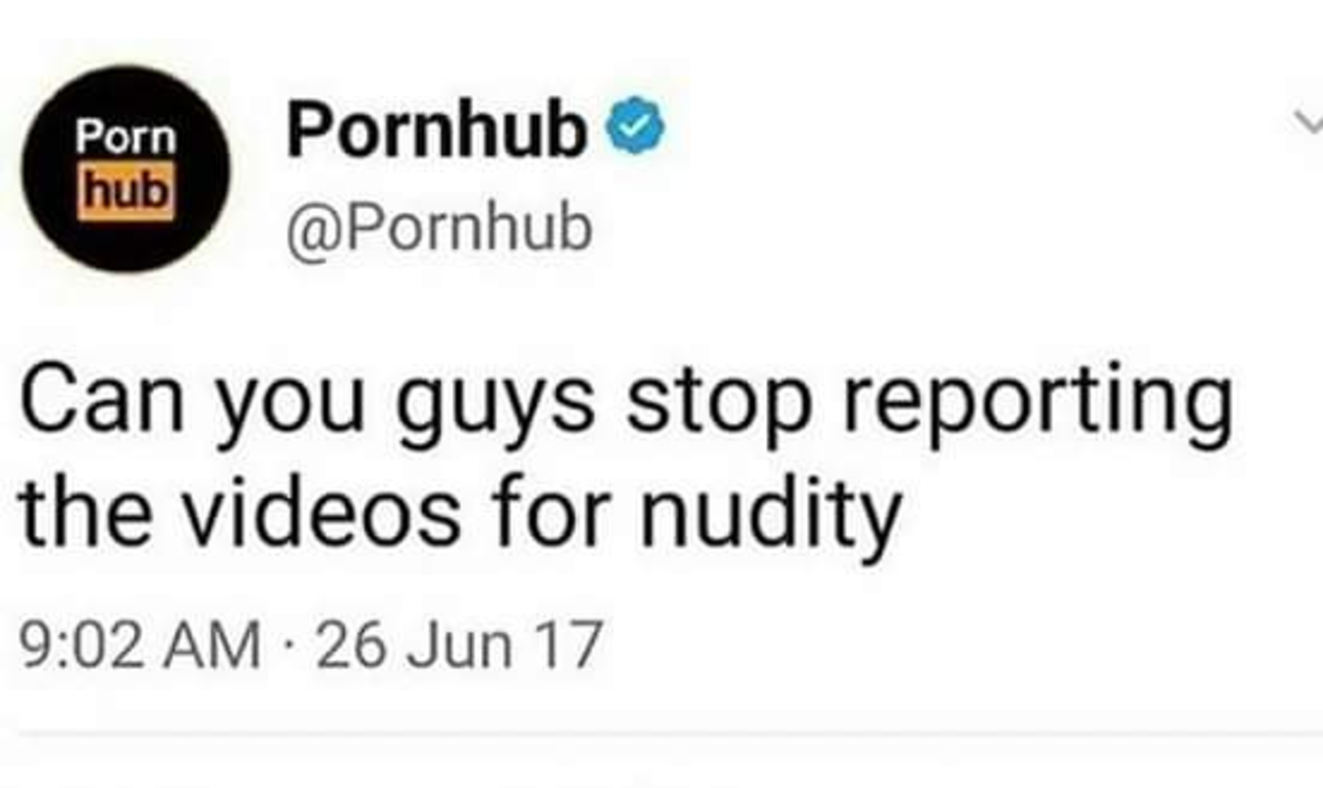 Pornhub twitter