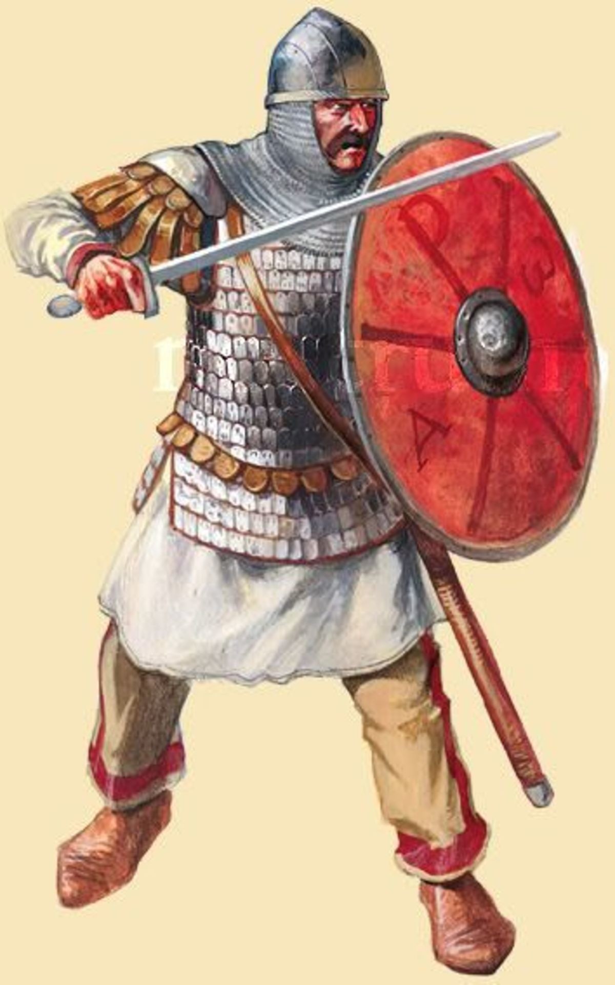 Византийский воин 13 века