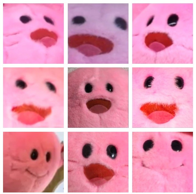 small face kirby plush