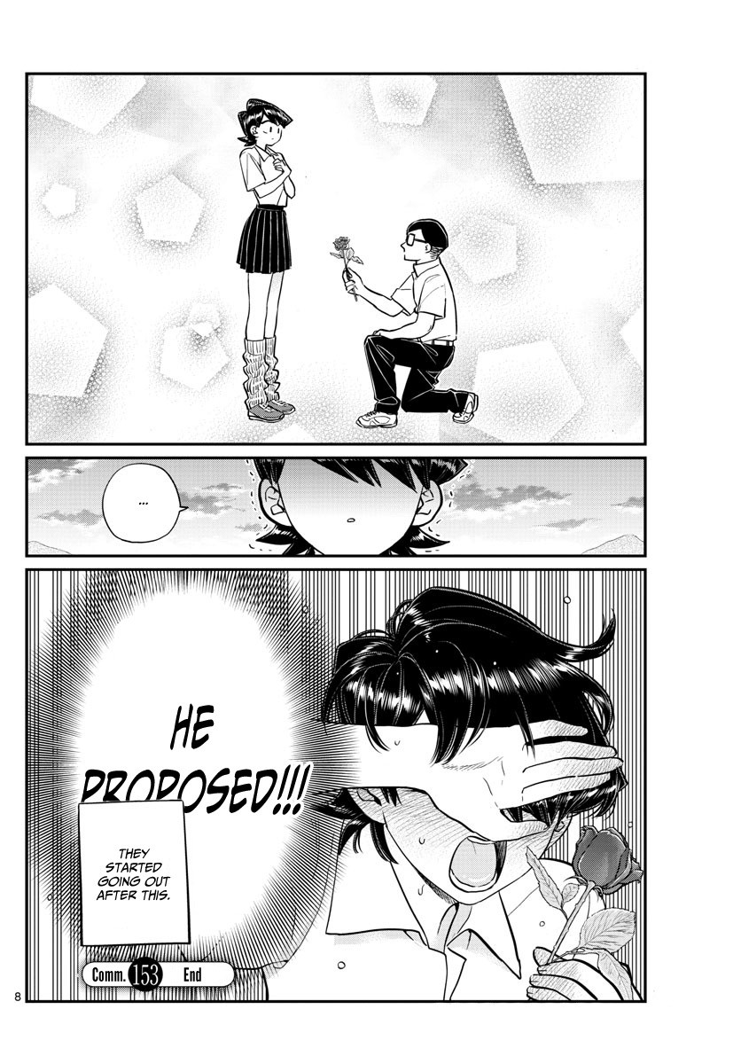 Komi-san wa komyushou desu Chp154