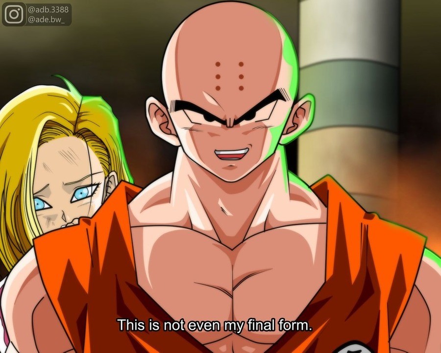 The Animator - giga chad but he is deformed by Krillin