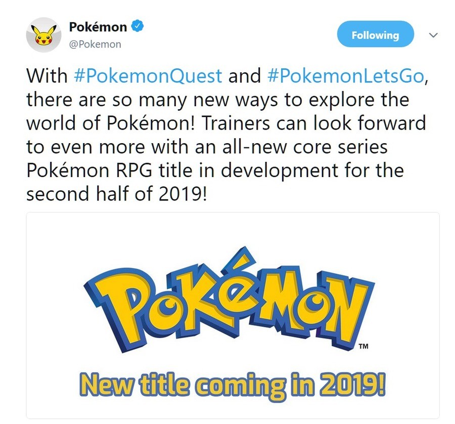 Lets Go Is A Spin Off Gen 8 Is Coming In Late 2019