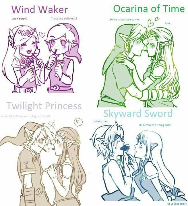 Wholesome Memes About Link and Zelda's Relationship