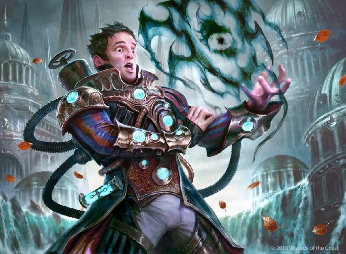 Some art from the new expansion of Magic: The Gathering called Guilds of Ra...