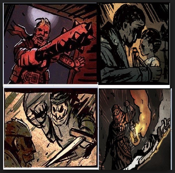 the bounty hunter darkest dungeon comic
