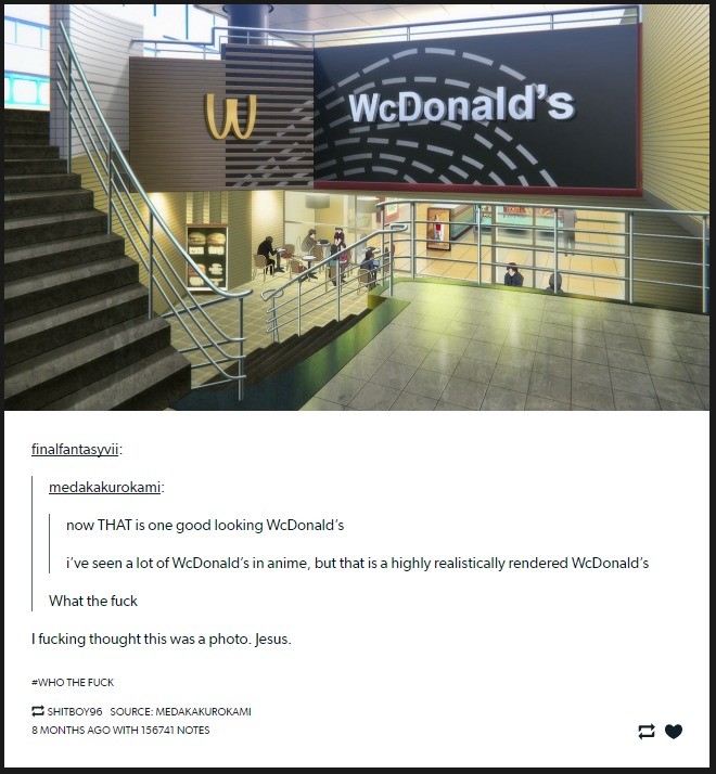 Mcdonalds For Weebs