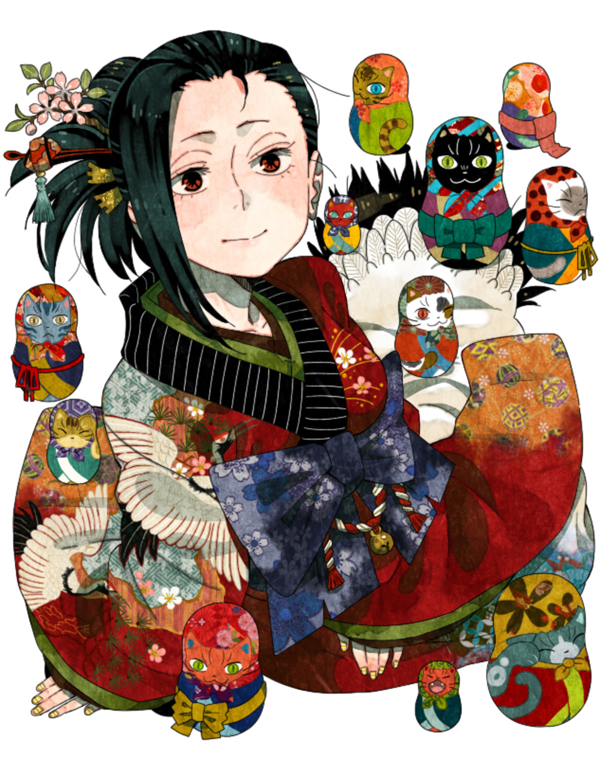  MHA  Classical Japanese Style  Art 