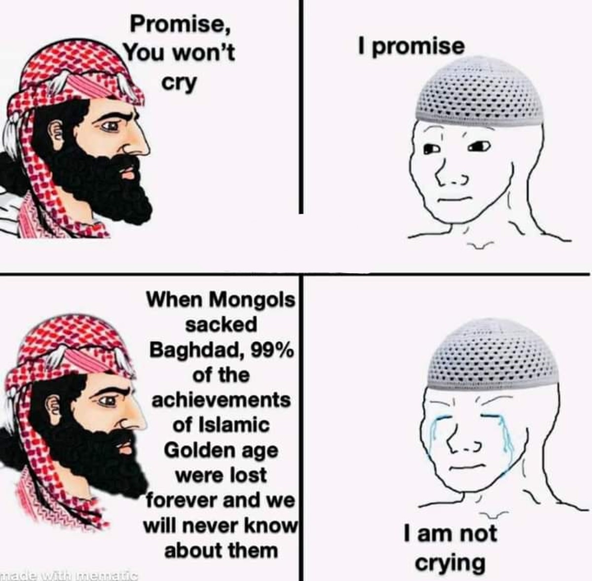 Mongols were Muslims for the Muslims