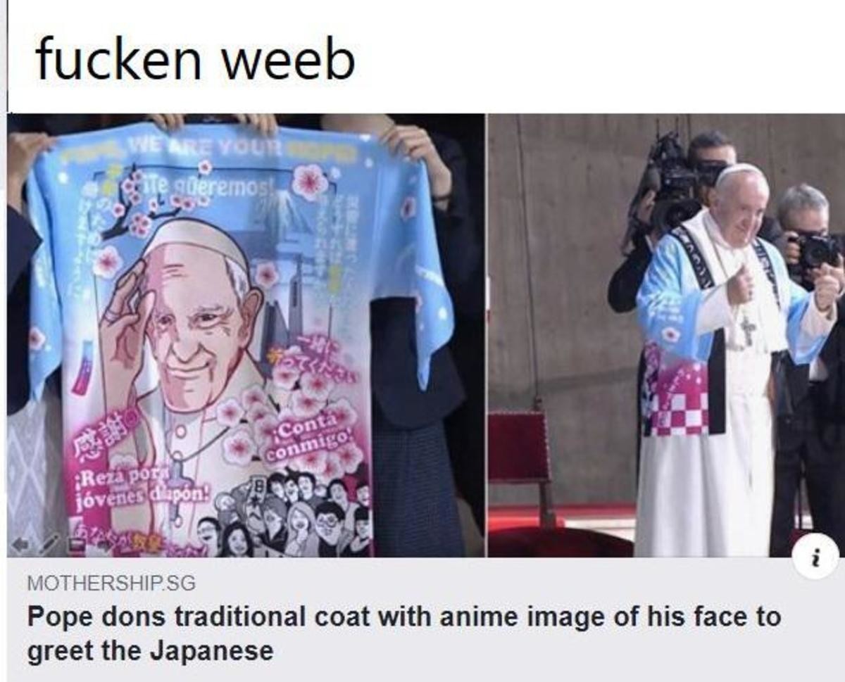 Featured image of post Pope Francis Anime