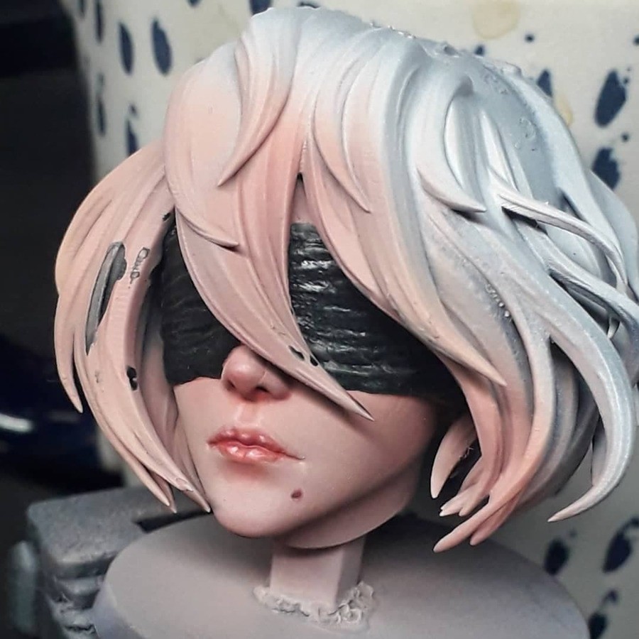 2b - Nier Automata 3D model 3D printable