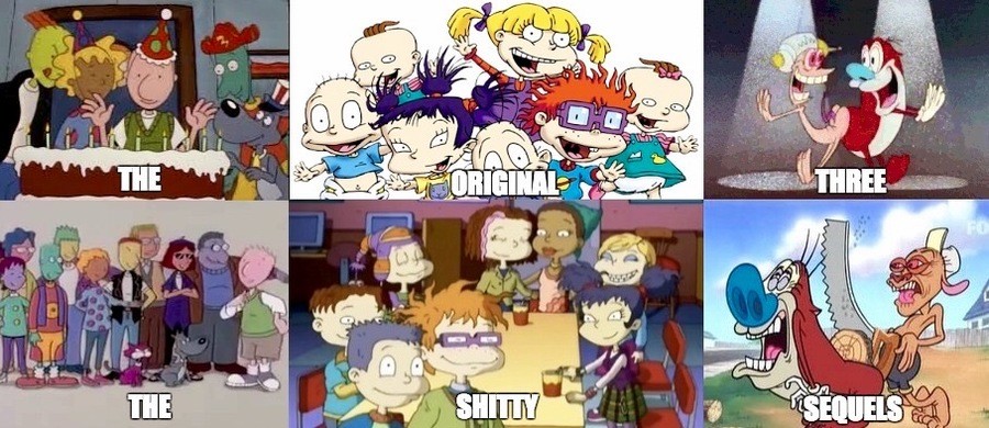Nickelodeon Original Nicktoons Gone Bad