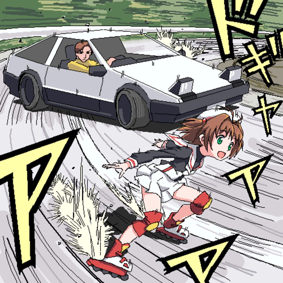 Slideshow initial d dick slap meme.
