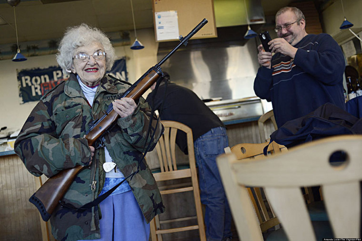 Old people with guns comrades. 