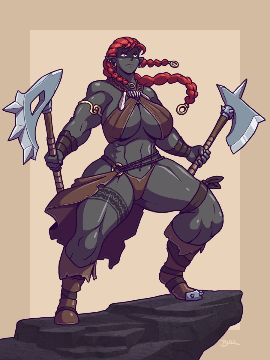 Orc girl Comp 